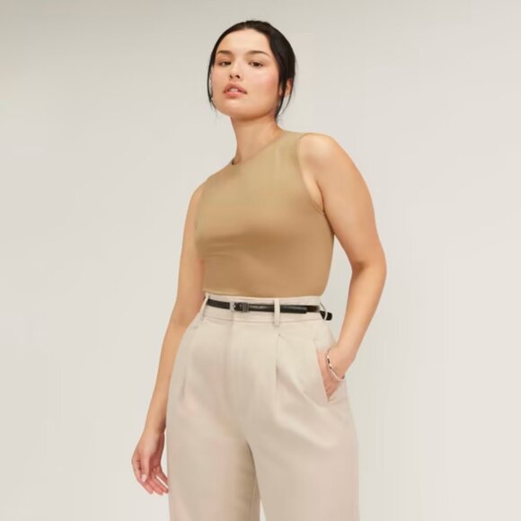 EUC Everlane Supima Form Tank - Tiger's Eye - Size XL - Picture 1 of 9